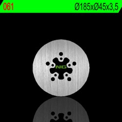 Disco de freno NG BRAKES redondo fijo