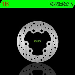Disco de freno NG BRAKES redondo fijo