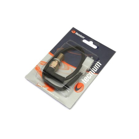 Tornillo sensor de freno hidráulico Tecnium M10 * 1,25 simple cable 90º L:360mm