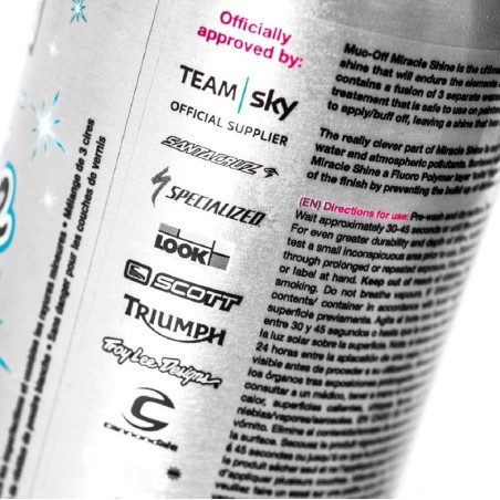 Pulimento (cera de carnauba) MUC-OFF Miracle Shine Motorcycle Polish Bote 500mlx12