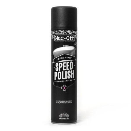 Pulimento (cera de carnauba) Muc-Off Motorcycle Speed Polish Spray 400ml