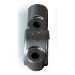 Soporte retrovisor bomba, plata NISSIN