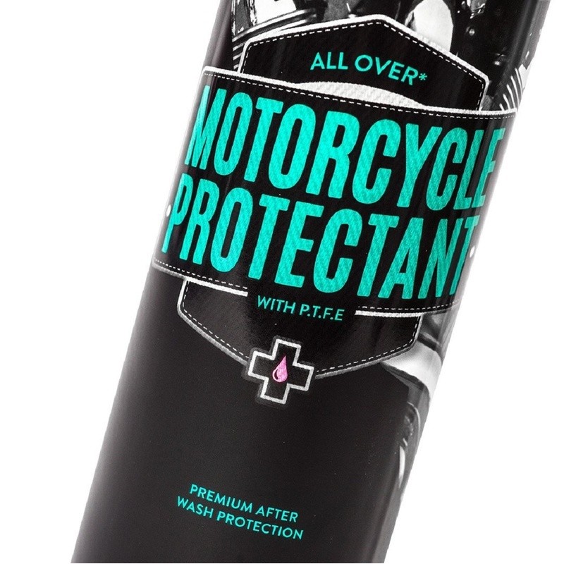 Spray protector con PTFE (teflón) MUC-OFF Motorcycle Protectant para taller 500mlx12