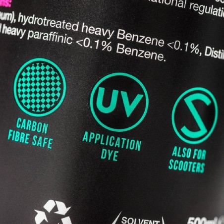 Spray protector con PTFE (teflón) MUC-OFF Motorcycle Protectant para taller 500mlx12