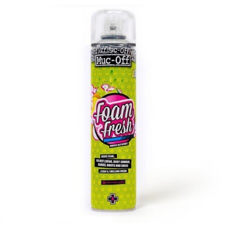 Espuma limpiador antibacteriano MUC-OFF Helmet Foam Fresh Spray 400mlx12