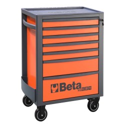 Carro de taller móvil BETA de 7 cajones con 248 herramientas