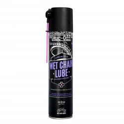 MUC-OFF Lubricante para cadenas húmedas - Spray 400 ml x12