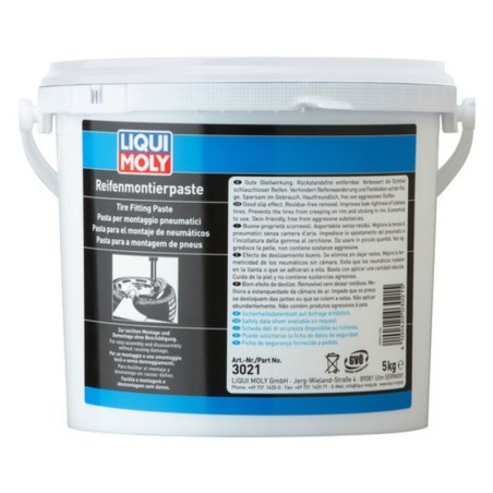 Pasta para montaje de neumáticos LIQUI MOLY blanca 5kg