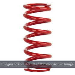 Muelle de amortiguador trasero YSS lineal rojo 56-85-215