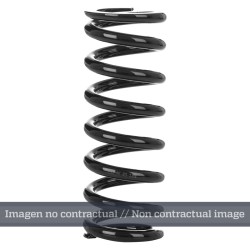 Muelle de amortiguador trasero YSS lineal negro 56-110-165