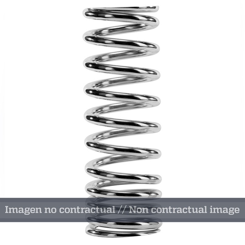 Muelle de amortiguador trasero YSS progresivo cromado 46-45-60-140