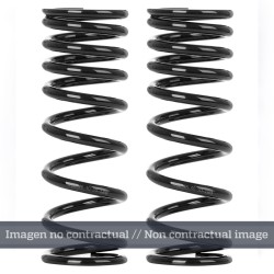 Muelle de amortiguador trasero YSS progresivo negro 46-12-22-200