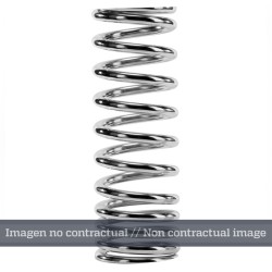 Muelle de amortiguador trasero YSS progresivo cromado 46-45-60-200