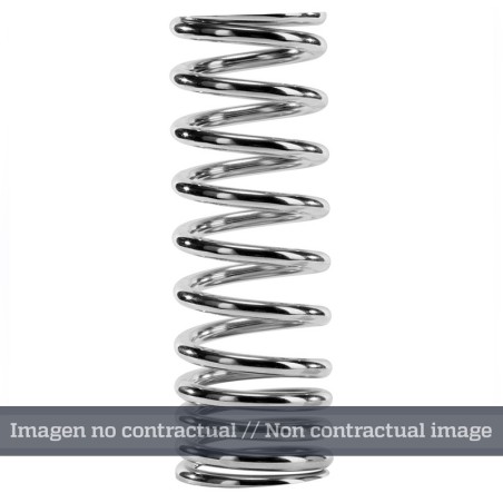 Muelle de amortiguador trasero YSS progresivo cromado 46-45-60-200