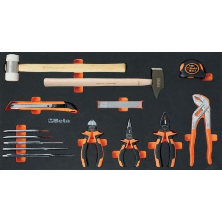 Surtido de 196 herramientas BETA en termoformados rígidos