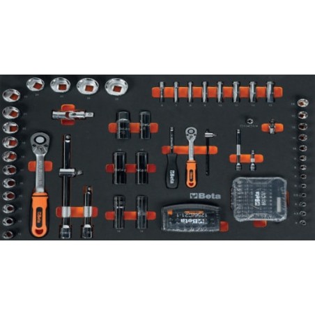Surtido de 196 herramientas BETA en termoformados rígidos
