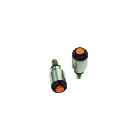 Purgadores de horquilla SCAR para horquillas WP/Marzocchi/Öhlins M4x0,7mm - Naranja
