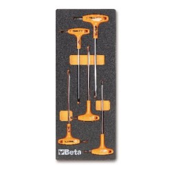 Surtido 5 herramientas BETA con bandeja termoformada (M55)