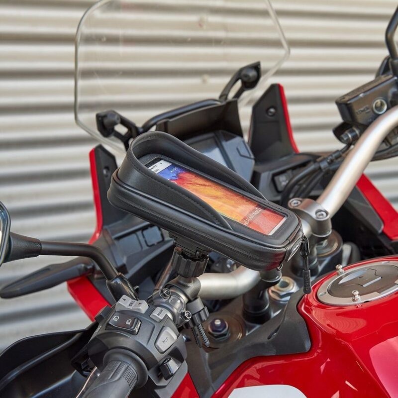 Soporte de manillar para smartphone SHAD SG71, 180 x 90 mm