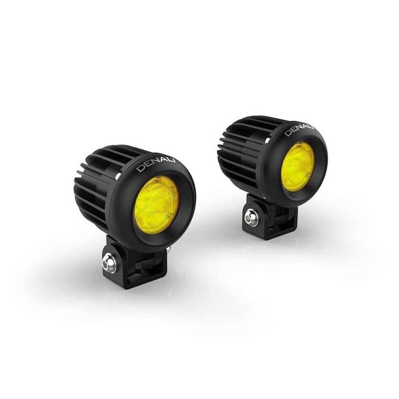 Kit de lentes DENALI TriOptic para faros D2 2.0 - Amarillo