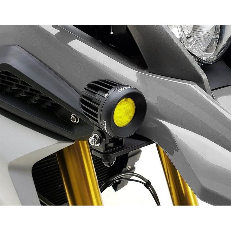 Kit de lentes DENALI TriOptic para faros D2 2.0 - Amarillo