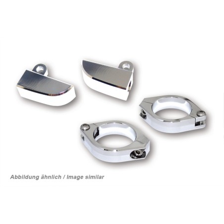 HIGHSIDER Indicator bracket set M8 for 42-43 mm