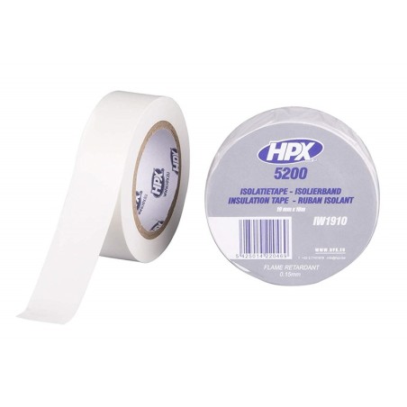 Cinta adhesiva aislante HPX blanco