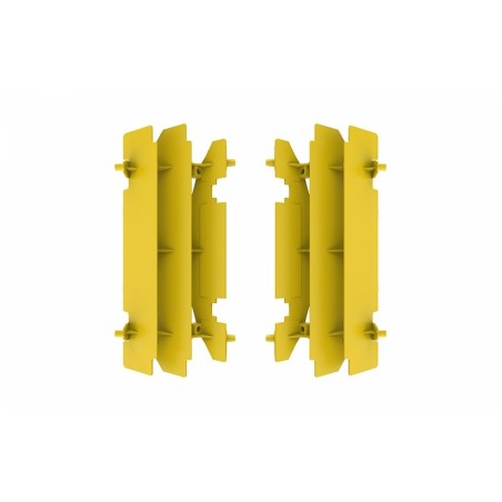 Aletines de radiador Polisport SUZUKI Amarillo