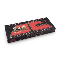 Cadena JT 525X1R con 104 eslabones negro