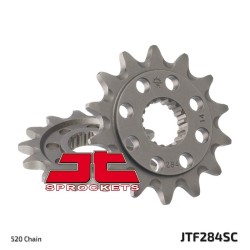Piñón JT SPROCKETS acero autolimpiable 284 - Paso 520