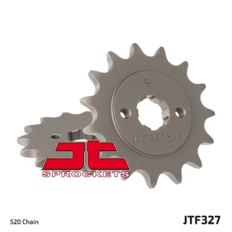 Piñón JT SPROCKETS acero estándar 327 - Paso 520