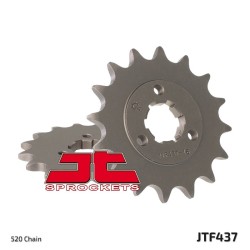 JT SPROCKETS Steel Standard Front Sprocket 437 - 520