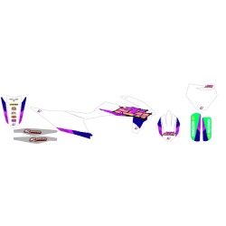 Kit adhesivos Retro BLACKBIRD  - KTM EXC/SX-SXF 2