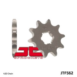 Piñón JT SPROCKETS acero estándar 562 - Paso 420