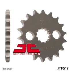 Piñón JT SPROCKETS acero estándar 517 - Paso 530