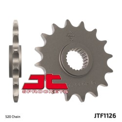 Piñón JT SPROCKETS acero estándar 1126 - Paso 520