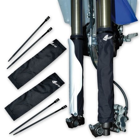 Protector de horquilla UFO negro 370mm AC02107-K