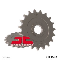 Piñón JT SPROCKETS acero estándar 1537 - Paso 525 2