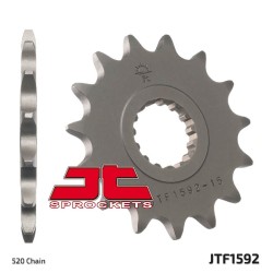 Piñón JT SPROCKETS acero estándar 1592 - Paso 520