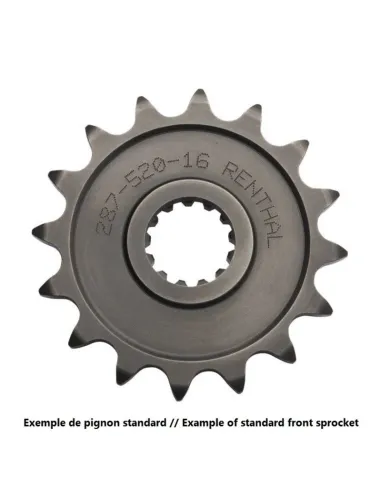Piñón RENTHAL acero estándar 515U -520
