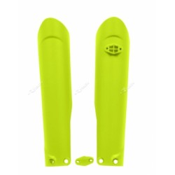 Protectores de horquilla RACETECH - amarillo fluorescente