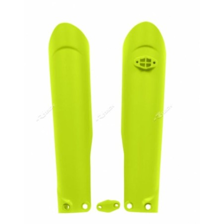 Protectores de horquilla RACETECH - amarillo fluorescente