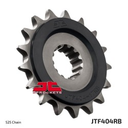 Piñón con goma anti-ruido JT SPROCKETS acero estándar 404 - Paso 525 2