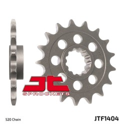 Piñón JT SPROCKETS acero estándar 1404 - Paso 520