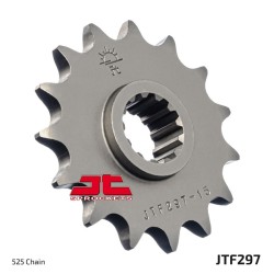 Piñón con goma anti-ruido JT SPROCKETS acero 297 - 525 2