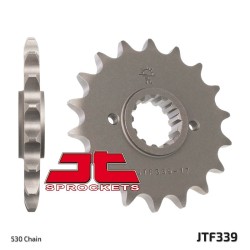 Piñón JT SPROCKETS acero estándar 339 - Paso 530
