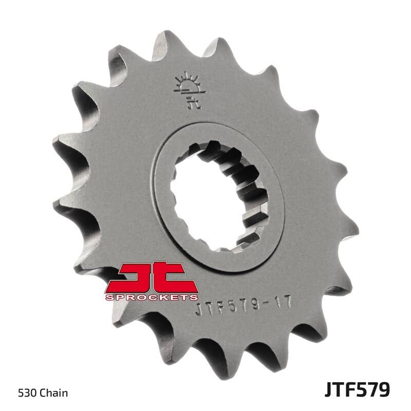 Piñón con goma anti-ruido JT SPROCKETS acero 579 - 530