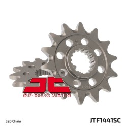 Piñón JT SPROCKETS acero autolimpiable 1441 - Paso 520