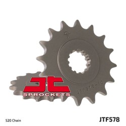Piñón JT SPROCKETS acero estándar 578 - Paso 520
