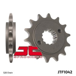 Piñón JT SPROCKETS acero estándar 1042 - Paso 520